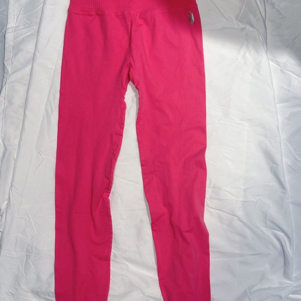Fp movement M/L hot pink leggings - Picture 3 of 5
